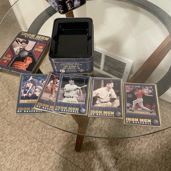 Iron Men Of Baseball 5 Metal Cards Included! - Picture 4 of 10